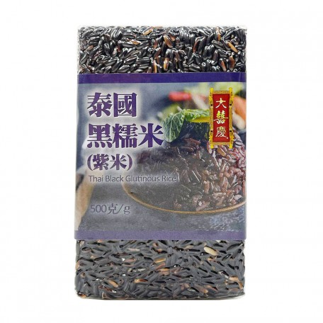 泰國黑糯米(紫米)-500克